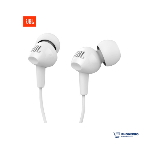 (Open Box) JBL C100SI Wired In Ear Headphones (White)
