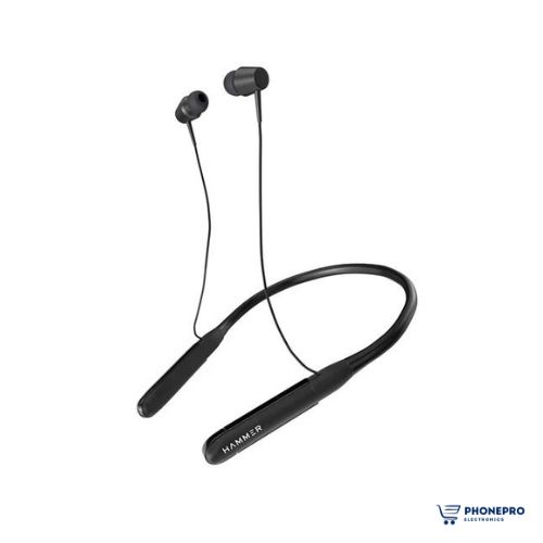 (Open Box) Hammer Sting 2.0 Wireless Bluetooth in Ear Neckband with Mic (Black)