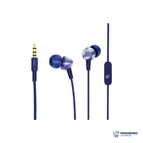 (Open Box) JBL C200SI, Premium in Ear Wired Earphones (Blue)