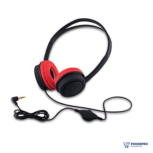 (Open) iBall Star Wired Over The Ear Headphone Without Mic (Black and Red)