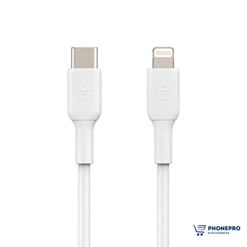 (Open Box) Belkin Apple Certified Lightning To Type C Cable (White)