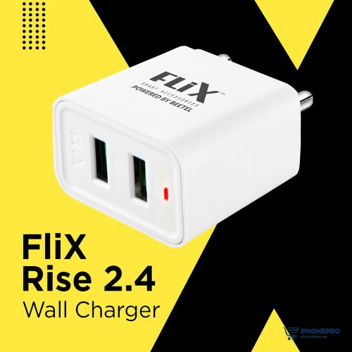 (Open Box) Flix (Beetel) Rise 2.4 12W Dual USB